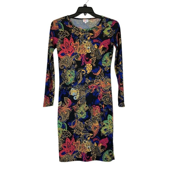 LuLaRoe Dresses & Skirts - Lularoe Women’s Multicolor Design Long Sleeve Dress